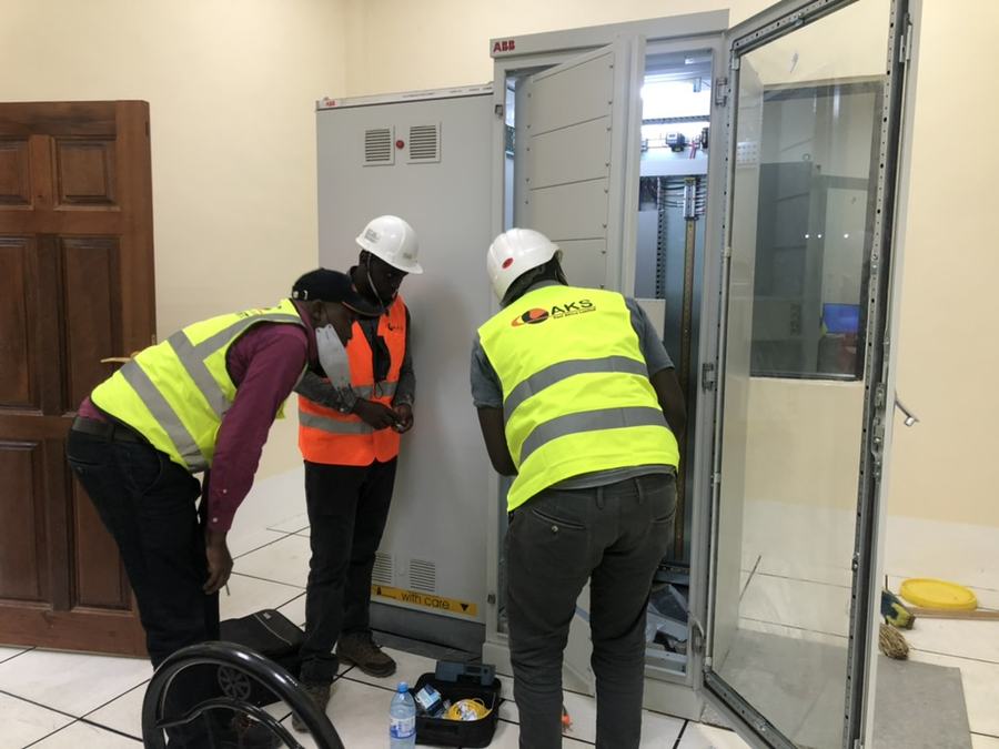 Electrical infrastructure — switchgear commissioning