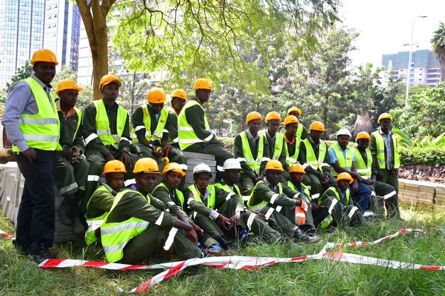 Full AKS team gathered in Nairobi